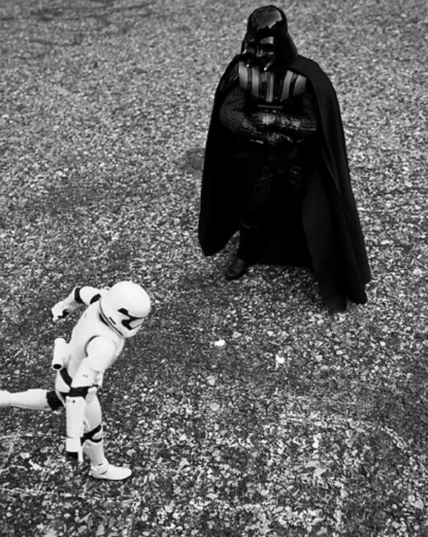 Géricho - Vador & Trooper "Trooper learning the force" 2