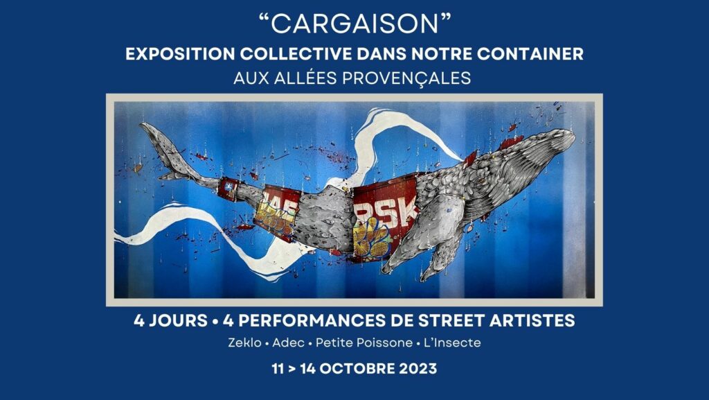 Exposition street art dans le container