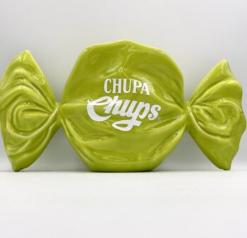 Julie Jaler Bonbon Chupa Chups Vert Acidulé
