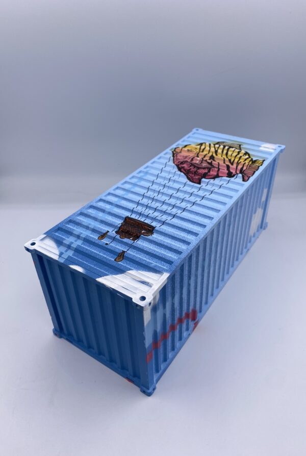 L'INSECTE Mini container bleu6