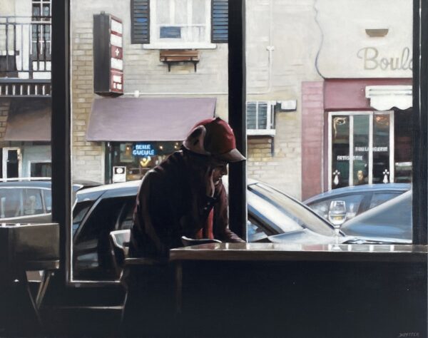 DANIEL DYUTTER Pause au Plan B (Montréal) 73x92cm 1 Grande