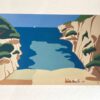 MARIE DEFORCHE Calanque d'En-Vau digigraphie 40x50cm 1 Grande