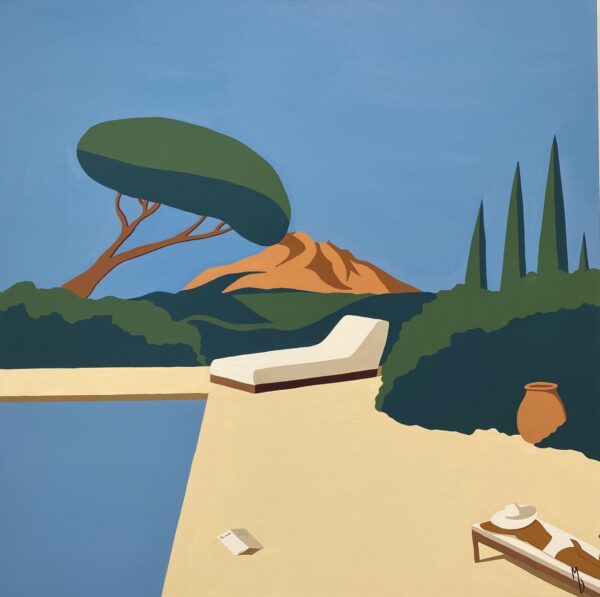 MARIE DEFORCHE La muse 80x80cm 1 Grande