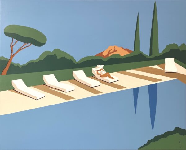 MARIE DEFORCHE La muse 80x100cm 2 Grande