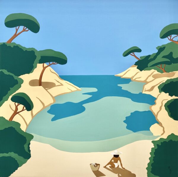 MARIE DEFORCHE Niolon 80x80cm 1 Grande