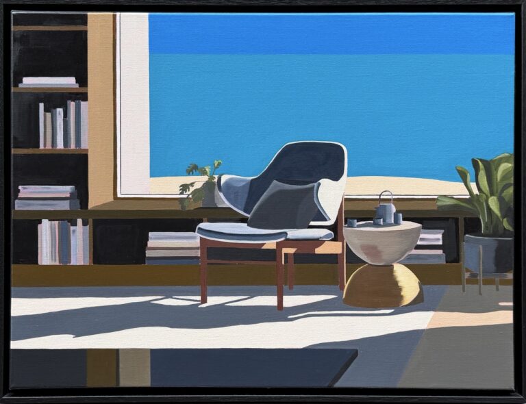 Moment of relax and joy, peinture présenté par Galerie Le Container