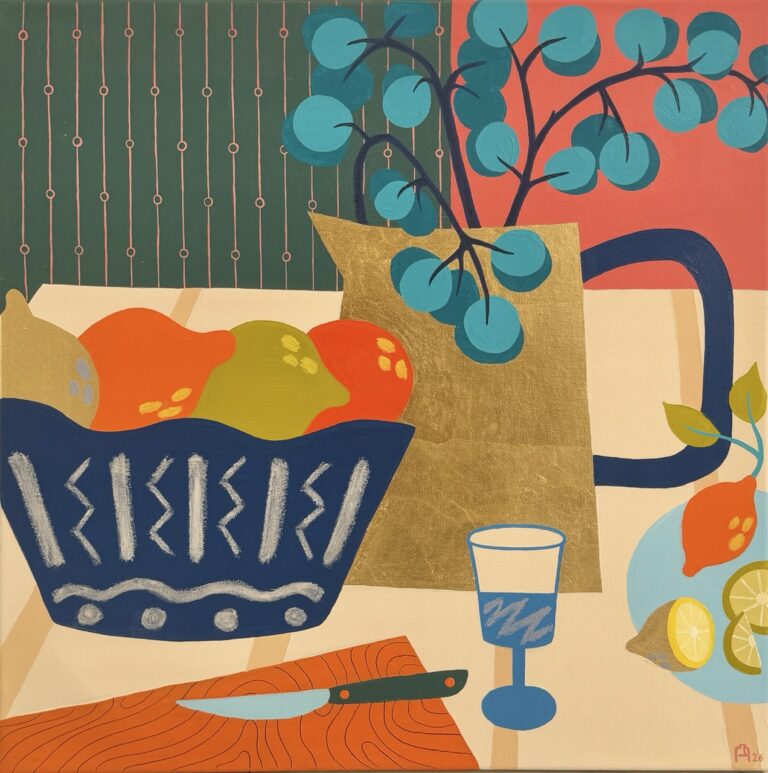 Lemonade, peinture présenté par Galerie Le Container